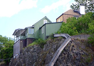 Bergshyddan vid Fåfängan på Södermalm, Stockholm.