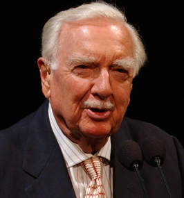 Walter Cronkite in 2004