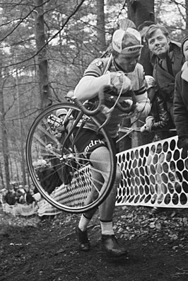 De Vlaeminck tijdens het WK veldrijden van 1971.