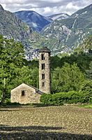 Pre-Romanesque Church of Santa Coloma. Author: fer55