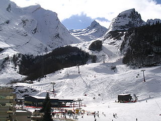 <span class="mw-page-title-main">Gourette</span> Winter sports resort in the French Pyrenees