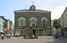 Carmarthen Guildhall 1767-77 Guildhall Square, Carmarthen.jpg