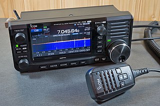 <span class="mw-page-title-main">ICOM IC-705</span> Amateur radio transceiver