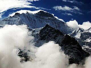 <span class="mw-page-title-main">Jungfrau</span> Mountain summit in the Bernese Alps, between the Swiss cantons of Bern and Valais