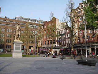 <span class="mw-page-title-main">Rembrandtplein</span> Square in Amsterdam, Netherlands