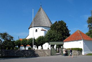 Sankt Ols Kirke church in Bornholm