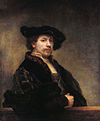 Autoretrat, Rembrandt (1640)