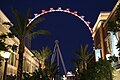 Las Vegas High Roller, dünyanın en uzun dönme dolabıdır.
