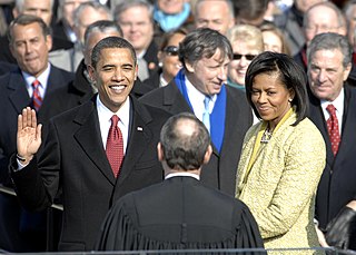 <span class="mw-page-title-main">First inauguration of Barack Obama</span> 56th United States presidential inauguration