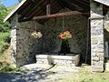 Lavoir à la sortie de Vèbre (direction Urs).