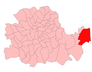 <span class="mw-page-title-main">Woolwich East (UK Parliament constituency)</span> Parliamentary constituency in the United Kingdom, 1918–1983