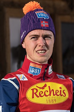 Søtvik beim Weltcup 2018 in Seefeld