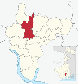 Location in West Bengal