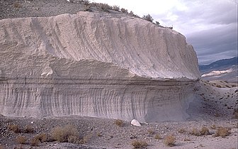 Bishop tuff near Long Valley Caldera