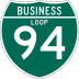 Business Loop Interstate 94 marker