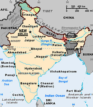 <span class="mw-page-title-main">Bangladesh–India border</span> International border between India and Bangladesh