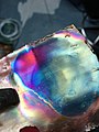 Copper oxide thin-film interference