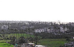 Skyline o Deir al-Balah, 2008