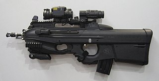 <span class="mw-page-title-main">FN F2000</span> Bullpup assault rifle