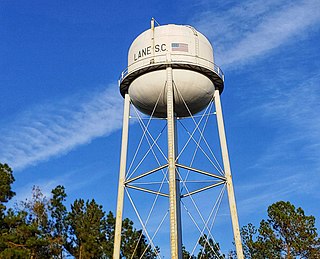 <span class="mw-page-title-main">Lane, South Carolina</span> Town in South Carolina, United States