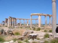 Archäologische Stätte von Leptis Magna