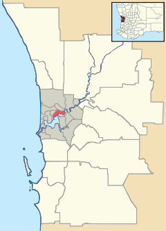 Inglewood Stadium (Western Australia) is located in Perth