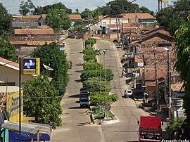 Vista aérea de São João do Araguaia