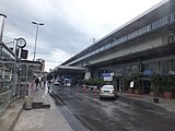 View of the station street-side (2011)