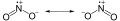 de: Struktur von Stickstoffdioxid; en: Structure of nitrogen dioxide