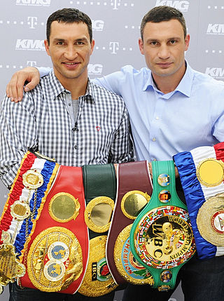 <span class="mw-page-title-main">Klitschko brothers</span> Ukrainian boxers