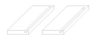 <span class="mw-page-title-main">Groove (joinery)</span>