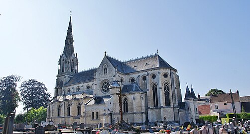 L'église Notre-Dame-de-Bon-Secours.