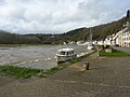 L'Aulne en crue à Port-Launay (7 février 2014)