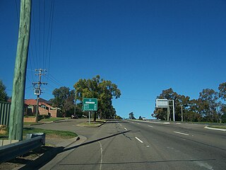 <span class="mw-page-title-main">Appin Road</span> Road in New South Wales, Australia