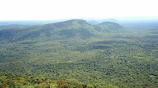 <span class="mw-page-title-main">Dângrêk Mountains</span> Mountain range in southeast Asia