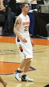 Eric Devendorf was named to the All-Tournament team in 2017. Eric Devendorf.jpg