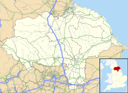 Richmond ubicada en Yorkshire del Norte