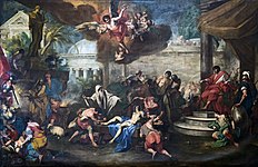 Martyrdom of Saints Cosmas and Damian by Antonio Balestra