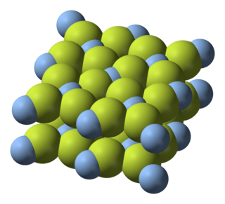 <span class="mw-page-title-main">Silver(II) fluoride</span> Chemical compound