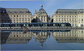 Tramo en Place de la Bourse