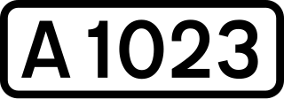 <span class="mw-page-title-main">A1023 road</span> Road in Essex, England