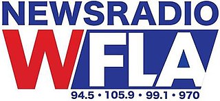 <span class="mw-page-title-main">WFLA (AM)</span> Radio station in Tampa, Florida