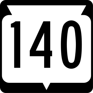 <span class="mw-page-title-main">Wisconsin Highway 140</span> State highway in Wisconsin, United States