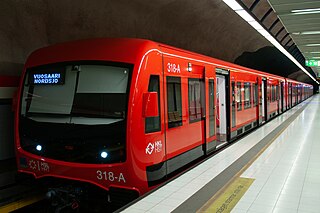 <span class="mw-page-title-main">Helsinki Metro</span> Rapid transit system in the Helsinki capital region