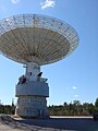 Radiotelescopio de 46 m de diámetro, en el Radio Observatorio Algonquin.