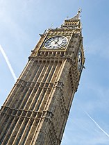 Elizabeth Tower, voorheen Clock Tower, met Big Ben