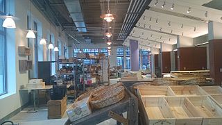 Inside the market a week before opening; view from Greenway, July 23, 2015