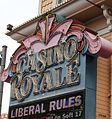 Casino Royale sign, 2008