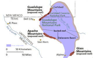 <span class="mw-page-title-main">Delaware Basin</span> Geologic depositional and structural basin in West Texas and southern New Mexico