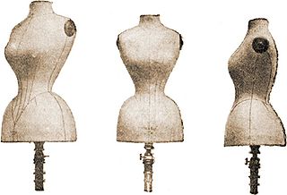 <span class="mw-page-title-main">Dress form</span> Model of the torso used for fitting clothing